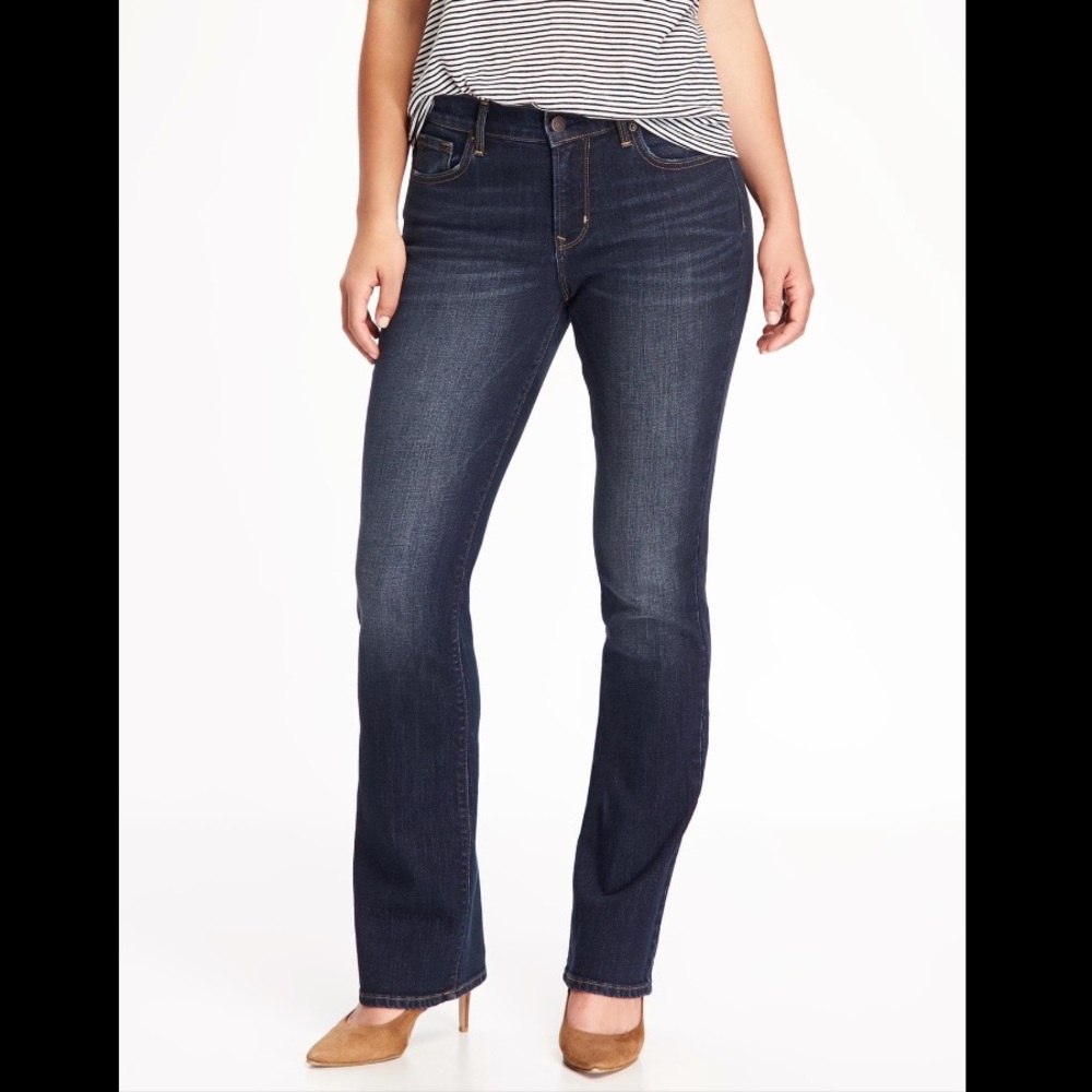 OLD NAVY Curvy Boot-Cut Jeans